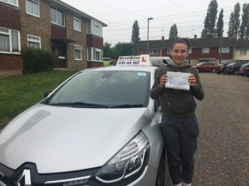 I passed with StreetDrive today with only 4 minor faults !! I did an intensive driving course and they helped me achieve my pass!

I highly recommend them to any learner drivers as they are so calming friendly and push you to achieve your potential. Thanks so much 