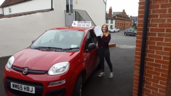 Well done to Leone Pooley who passed her driving test today at Chippenham DTC we are ALL delighted for you<br />
<br />

<br />
<br />
Congratulations from your instructor Bradley and ALL of us at StreetDrive School of Motoring may we wish you many years of safe driving - Passed Thursday 20th October 2016