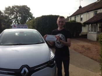 Congratulations to Adam Dent who passed his driving test this morning at Poole DTC just TWO driving faults very good drive we are all delighted for you<br />
<br />

<br />
<br />
Congratulations from your instructor Louise and ALL of us at StreetDrive School of Motoring may we wish you many years of safe driving - Passed Thursday 15th September 2016