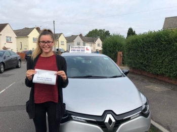 Beep, beep, move over “Alicia’s” on the road, delighted for 'Alicia Mellows' who passed her driving test this morning at Poole DTC, “1st Attempt”, just “TWO” driving faults, fantastic news.<br />
<br />
Well done from your instructor 'Shaun” and ALL of us at StreetDrive (School of Motoring), may we wish you many years of safe driving - Passed Wednesday 29th August 2018.