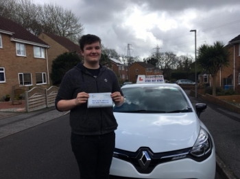 Delighted for Brandon Langton who passed his driving test today at Poole DTC 1st Attempt - just FOUR driving faults<br />
<br />

<br />
<br />
Well done from your instructor Louise and ALL of us at StreetDrive School of Motoring may we wish you many years of safe driving - Passed Friday 31st March 2017