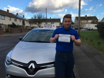 Delighted for ”Buster Amey' who passed his driving test today at Poole DTC, and at the “1st Attempt” just “FIVE” driving faults, fantastic news.<br />
<br />

<br />
<br />
Well done from your instructor 'Shaun' and ALL of us at StreetDrive (School of Motoring), may we wish you many years of safe driving - Passed Thursday 30th November 2017.