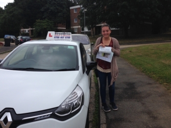 Passed on her 18th Birthday congratulations to Cjay Adams who passed her driving test today at Poole DTC just TWO driving faults very well done we are all delighted for you<br />
<br />
<br />
<br />
Congratulations from your instructor Louise and ALL of us at StreetDrive School of Motoring may we wish you many years of safe driving - Passed Wednesday 27th July 2016