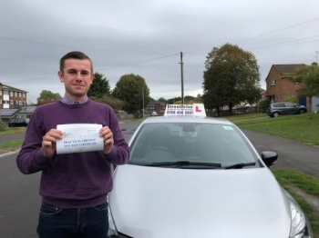 I did a 1 week driving course with 'Shaun' from StreetDrive and passed my driving test 'first time'. <br />
<br />
Anyone looking to do there driving I would highly recommend. They think a lot about there customers to get the best results - Passed Friday 12th October 2018.