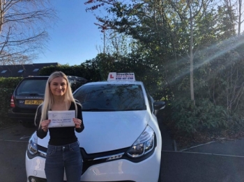 I passed '1st' Attempt and would highly recommend this driving school, 'Louise' was an amazing instructor! Being a nervous driver she made me feel at ease and was really patient with any problems I faced. <br />
<br />
Great value for money and really flexible, always able to fit you in her busy schedule :) thank you - Passed Monday 28th January 2019.