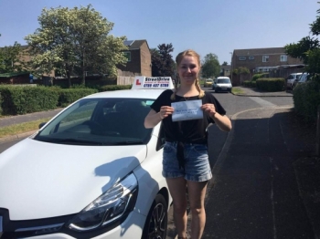 Absolutely brilliant instructor, friendly, helpful and encouraging, wanted me to pass just as much as I did. <br />
<br />
Passed first time with their help! Will definitely recommend 'Louise' and 'StreetDrive' to friends in future!<br />
Emilee Whitmarsh - Passed 21st May 2018.