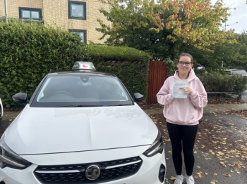 I had a great experience learning to drive with “Louise”. <br />
<br />
She is patient, friendly, reliable and encouraging throughout every lesson. <br />
<br />
I would highly recommend “Louise / StreetDrive to anyone wanting to learn to drive.