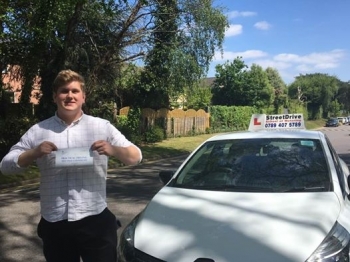 Delighted for Jack Tanner who passed his driving test today at Poole DTC 1st Attempt great news<br />
<br />
<br />
<br />
Well done from your instructor Louise and ALL of us at StreetDrive School of Motoring may we wish you many years of safe driving - Passed Monday 8th May 2017