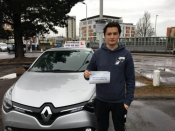 Delighted for ”James Dillon' who passed the new “SatNav” driving test today at Poole DTC, and at the “1st Attempt”, fantastic news.<br />
<br />
<br />
<br />
Well done from your instructor 'Shaun' and ALL of us at StreetDrive (School of Motoring), may we wish you many years of safe driving - Passed Wednesday 13th December 2017.