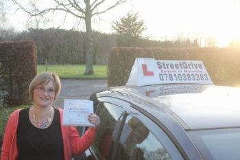 I passed my driving test '1st time' thanks to my excellent instructor 'Phil'. I would definitely recommend StreetDrive in particular Phil. <br />
<br />
He was always calm, encouraging and made me feel relaxed and confident in my driving abilities. I passed within a couple of months and this is all thanks to my instructor. I can’t thank Phil enough - Passed Friday 4th January  2019.