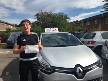 Shaun is a excellent driving instructor helped me pass first time. Very friendly, highly recommend. Thank you.<br />
Kieryn Dibben -  Passed 16th July 2018.
