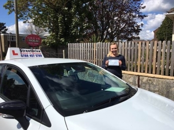 Delighted for Lauren Carroll who passed her driving test today at Poole DTC 1st Attempt such great news<br />
<br />
<br />
<br />
Well done from your instructor Louise and ALL of us at StreetDrive School of Motoring may we wish you many years of safe driving - Passed Wednesday 26th April 2017
