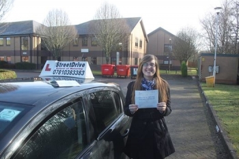 Well done to Lisa Marwood who passed her driving test 1st time today only SIX driving faults <br />
<br />
<br />
<br />
Well done from your instructor Phil and everyone at StreetDrive SoM - Passed Saturday 4th February 2017
