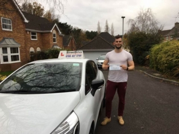 Delighted for 'Matt Foreman' who passed his driving test today at Poole DTC, and at the “1st Attempt” just 'FIVE' driving faults, fantastic news.<br />
<br />
<br />
<br />
Well done from your instructor’s 'Louise' and ALL of us at StreetDrive (School of Motoring), may we wish you many years of safe driving - Passed Wednesday 22nd November 2017.