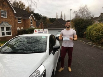 Delighted for 'Matt Foreman' who passed his driving test today at Poole DTC, and at the “1st Attempt” just 'FIVE' driving faults, fantastic news.<br />
<br />

<br />
<br />
Well done from your instructor’s 'Louise' and ALL of us at StreetDrive (School of Motoring), may we wish you many years of safe driving - Passed Wednesday 22nd November 2017.