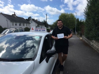 Delighted for Matt Roles who passed his driving test today at Poole DTC just THREE driving faults fantastic news<br />
<br />
<br />
<br />
Well done from your instructor Louise and ALL of us at StreetDrive School of Motoring may we wish you many years of safe driving - Passed Friday 18th August 2017