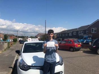 Beep, beep, 2nd pass of the day for “Louise”, delighted for 'Ollie Ryder' who passed his driving test today at Poole DTC, and at the “1st Attempt”, fantastic news.<br />
<br />
Well done from your instructor 'Louise” and ALL of us at StreetDrive (School of Motoring), may we wish you many years of safe driving - Passed Friday 31st August 2018.