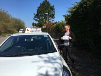 Delighted for ”Shauna Attwater' who passed her driving test today at Poole DTC, it was her “1st Attempt” just “FOUR” driving faults.<br />
<br />
<br />
<br />
Well done from your instructor “Louise' and ALL of us at StreetDrive (School of Motoring), may we wish you many years of safe driving - Passed Friday 20th April 2018