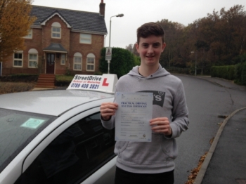 Congratulations to Will McKenzie who passed his driving test 1st Attempt very well done <br />
<br />
<br />
<br />
Congratulations from your instructor Shaun and ALL of us at StreetDrive School of Motoring may we wish you many years of safe driving - Passed Wednesday 20th Jan 2016