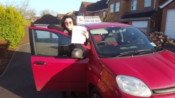 Congratulations to Zenya Simmons who passed her driving test today at Chippenham DTC TWO minor faults fantastic news<br />
<br />
<br />
<br />
Well done from your instructor Bradley and ALL of us at StreetDrive School of Motoring may we wish you many years of safe driving - Passed Monday 13th February 2017